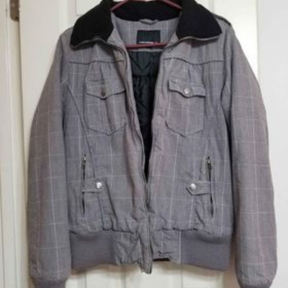 fishbone coat size medium